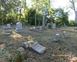 It was the graveyard of the early white citizens of the area.